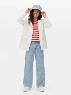 Outlet Regenmantel Mit Verdecktem Verschluss Kinder Jacken Und Mäntel