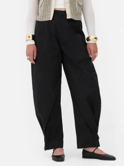 Hot „Rita Ora“ Barrel-Hose Im Utility-Stil Damen Hosen Und Leggings