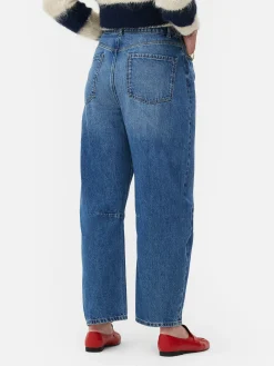 Best „Rita Ora“ Barrel-Jeans In Acid-Wash-Optik Damen Jeans