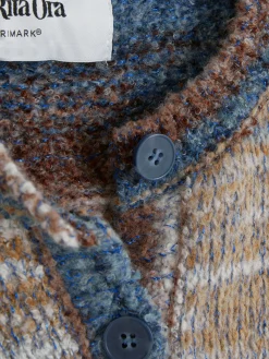 Discount „Rita Ora“ Cardigan Mit Space-Dye-Muster Damen Pullover Und Cardigans