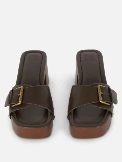 Best „Rita Ora“ Clogs Mit Blockabsatz Damen Heels