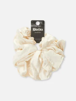 Sale „Rita Ora“ Jumbo-Haargummi Aus Satin Damen Haarschmuck