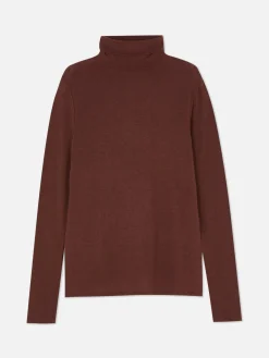 Outlet „Rita Ora“ Langarmshirt Mit Rollkragen Damen Tops Und T-Shirts