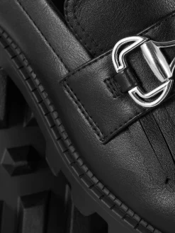 Online „Rita Ora“ Loafer Mit Kiltfransen Und Dicker Sohle Damen Flache Schuhe