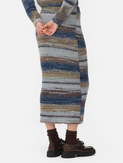 Discount „Rita Ora“ Midirock Mit Space-Dye-Muster Damen Röcke