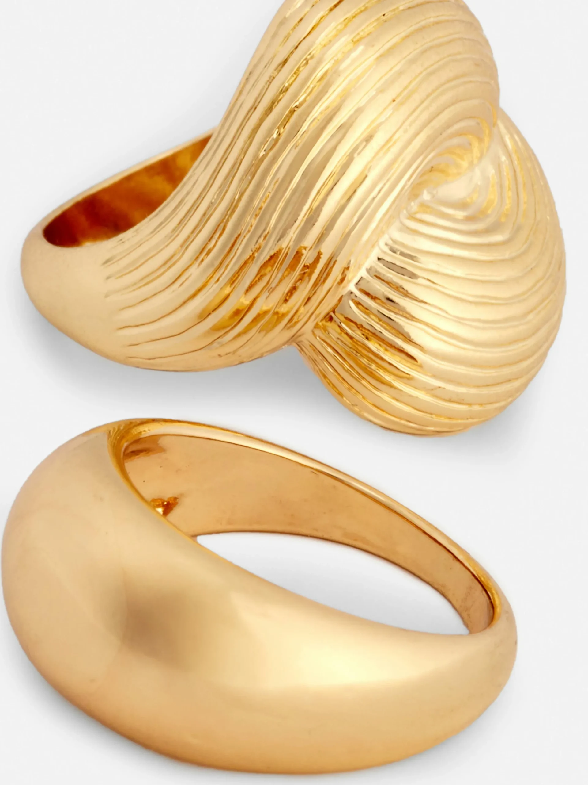 Hot „Rita Ora“ Ringe Im Vintage-Stil, 2er-Pack Damen Schmuck