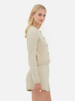 Online „Rita Ora“ Strickcardigan Mit Zopfmuster Damen Pullover Und Cardigans