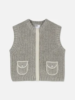 Discount „Rita Ora“ Strickweste Damen Pullover Und Cardigans