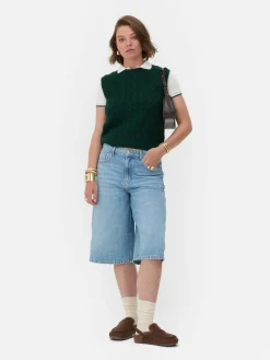 Online „Rita Ora“ Strickweste Mit Zopfmuster Damen Pullover Und Cardigans