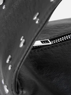 Hot „Rita Ora“ Tragetasche Aus Kunstleder Mit Nieten Damen Taschen Und Portemonnaies