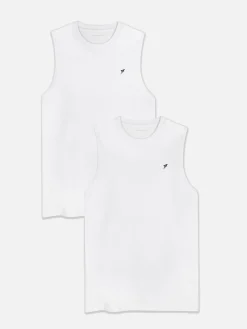 Clearance Ärmellose Sport-Tanktops, 2er-Pack Herren Sportbekleidung|Tops Und T-Shirts