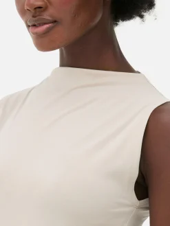 Sale Ärmelloser Body Mit Hohem Kragen Damen Tops Und T-Shirts