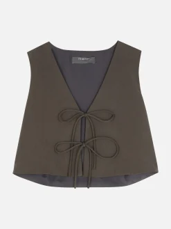 New Ärmelloses Top Zum Binden Damen Tops Und T-Shirts