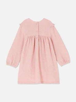 Hot Rüschenkleid In Knitteroptik Kleider Und Röcke