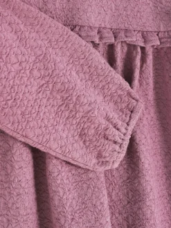 Rüschenkleid In Knitteroptik Kleider Und Röcke