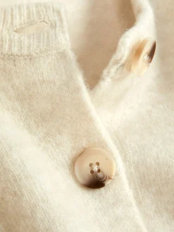 Clearance Rundhals-Cardigan Mit Knopfleiste Damen Pullover Und Cardigans