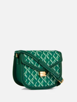 Best Satteltasche Mit Monogramm Und Grafik Damen Taschen Und Portemonnaies