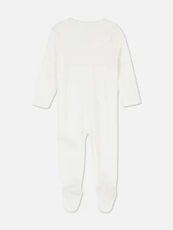 Schlafanzug Aus Velours Mit Schafmotiv Babygirls Und Strampler