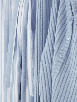 Online Schlafanzug Mit Henly-Top Und Gemusterter Hose Damen Schlafanzüge