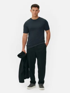 Hot Schmales „Kem“ T-Shirt Herren Tops Und T-Shirts