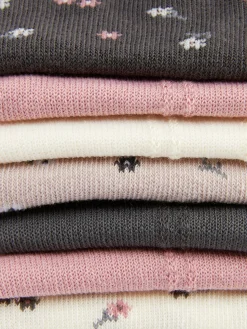 Best Söckchen Mit Verschiedenen Mustern, 7er-Pack Damen Socken