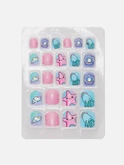 Sale Selbstklebende Kunstnägel Mit Meerestieren Kunstnägel