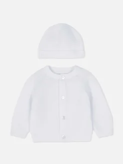 Online Set Aus Cardigan Und Mütze Für Frühchen Sets Und Outfits|Mützen Und Handschuhe