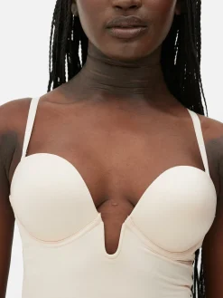 Sale Shapewear-Body Mit Körbchen Und Tiefem Ausschnitt Damen Shapewear