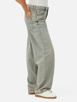 Clearance Skater-Jeans Im Used-Look Damen Jeans