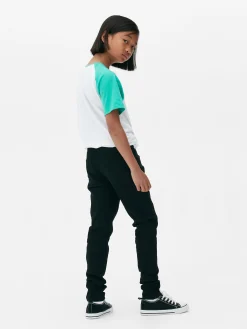 Skinny Jeans Aus Twill Kinder Jeans