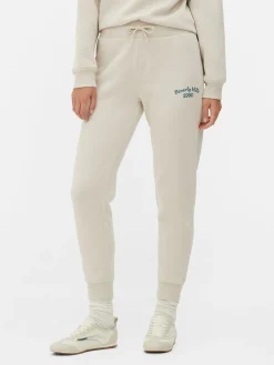 Discount Skinny-Fit-Jogginghose Mit Grafik Damen Jogginghosen