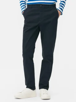 Outlet Slim Fit Stretch-Chinos Herren Hosen