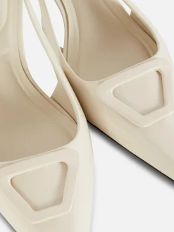 Outlet Slingback-Pumps Mit Kitten-Heel Damen Gothic-Kleidung|Heels