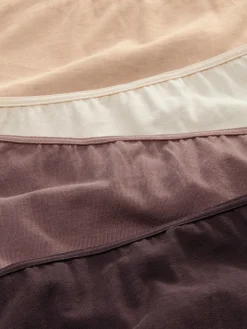 Slips Mit Hohem Bund, 4er-Pack Damen Slips