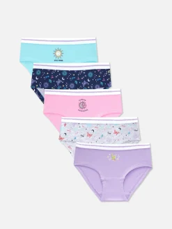 Online Slips Mit Verschiedenen Mustern, 6er-Pack Kinder Unterwäsche