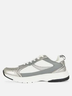 Clearance Sneaker Mit Netzstoffeinsätzen Damen Sneakers