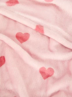 Hot Soft-Touch-Überwurf Mit Herzmuster Decken Und Überwurfe