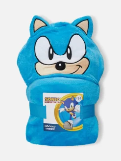 Outlet „Sonic The Hedgehog“ Überwurf Mit Kapuze Decken Und Überwurfe