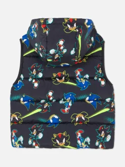 Clearance „Sonic The Hedgehog Sonic Und Shadow“ Pufferweste Kinder Jacken Und Mäntel