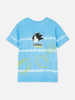 Online „Sonic The Hedgehog“ T-Shirt In Batikoptik Kinder Tops Und T-Shirts