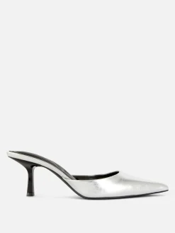 Outlet Spitze Mules Mit Absatz Damen Gothic-Kleidung|Heels