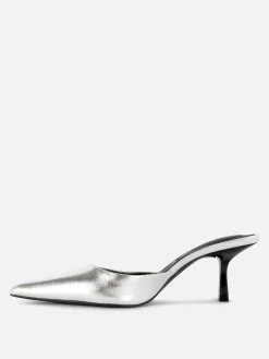 Outlet Spitze Mules Mit Absatz Damen Gothic-Kleidung|Heels