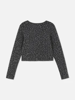 Online Sportliches Top Mit Leopardenmuster Kinder Hoodies Und Sweatshirts