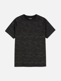 Hot Sport-T-Shirt Mit Rundhalsausschnitt Herren Sportbekleidung|Tops Und T-Shirts