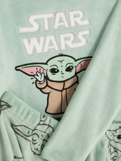 New „Star Wars Baby Yoda“ Fleece-Schlafanzug Damen Schlafanzüge