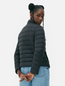 Hot Steppjacke Mit Trichterkragen Damen Jacken Und Mäntel