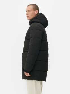 Outlet Steppparka Mit Kapuze Herren Jacken Und Mäntel