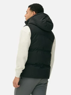 New Steppweste Mit Kapuze Herren Jacken Und Mäntel