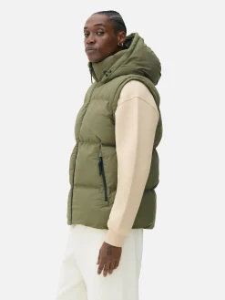 Outlet Steppweste Mit Kapuze Herren Jacken Und Mäntel