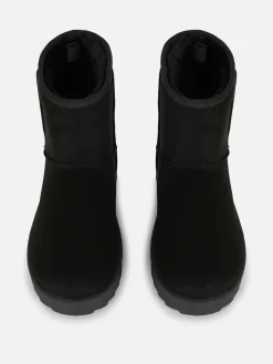 Hot Stiefel In Wildleder-Optik Damen Stiefel